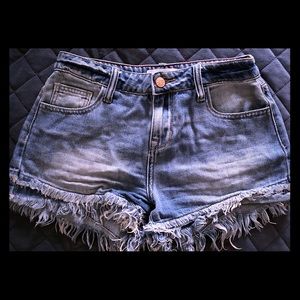 Size XS Cello Cut off Shorts